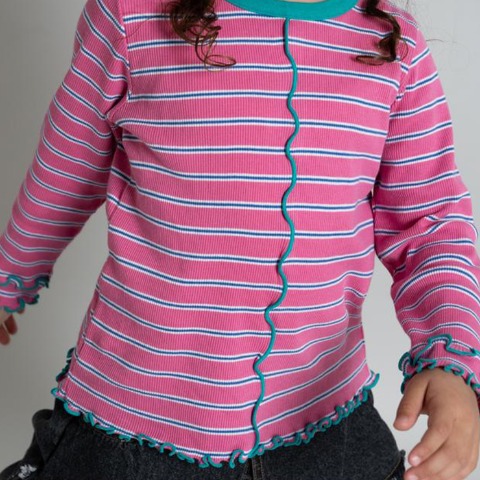 ジュニア　長袖Tシャツ （130・140cm・MYLITTLEWONDER）