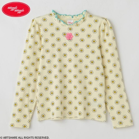 ジュニア　長袖Ｔシャツ（130cm・wiggle wiggle）