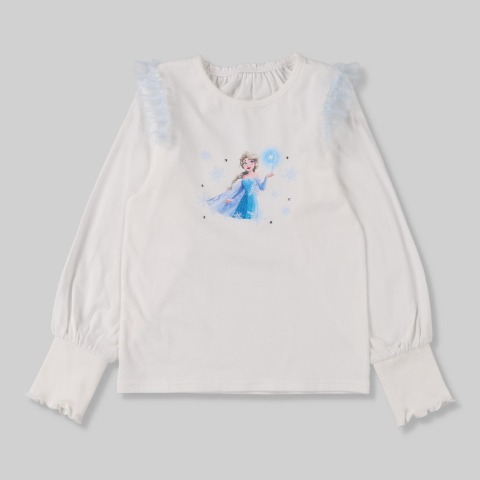ジュニア　長袖Tシャツ（130cm・Cottoli/Disney）