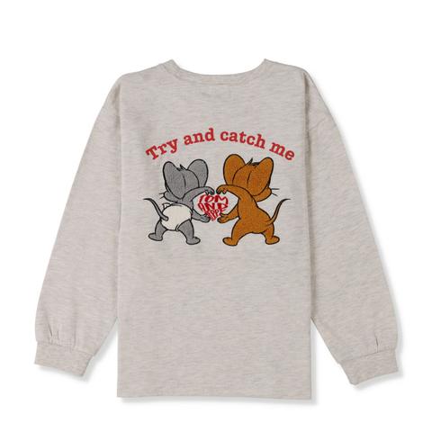 ジュニア　長袖Ｔシャツ（130～150cm・Tom and Jerry）
