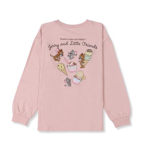 ジュニア　長袖Ｔシャツ（130～150cm・Tom and Jerry）