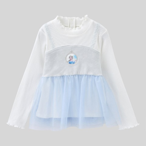 ジュニア　長袖チュニック（130cm・Cottoli/Disney）