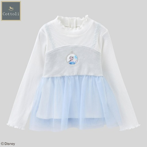 ジュニア　長袖チュニック（130cm・Cottoli/Disney）