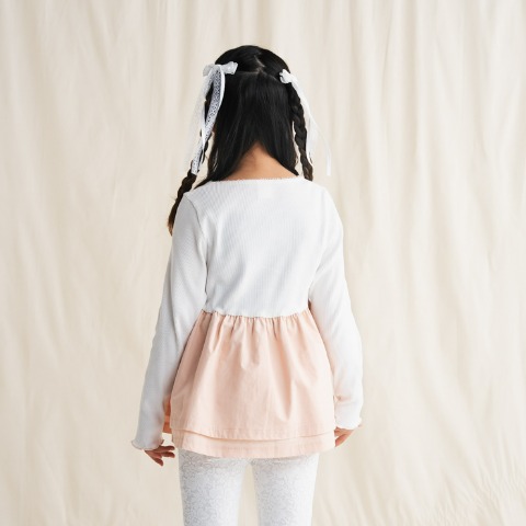 ジュニア　長袖チュニック（130cm・CHERIER）