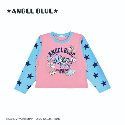 ジュニア　長袖Tシャツ（130～150cm・エンジェルブルーキッズ）