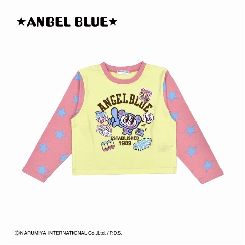 ジュニア　長袖Tシャツ（130～150cm・エンジェルブルーキッズ）