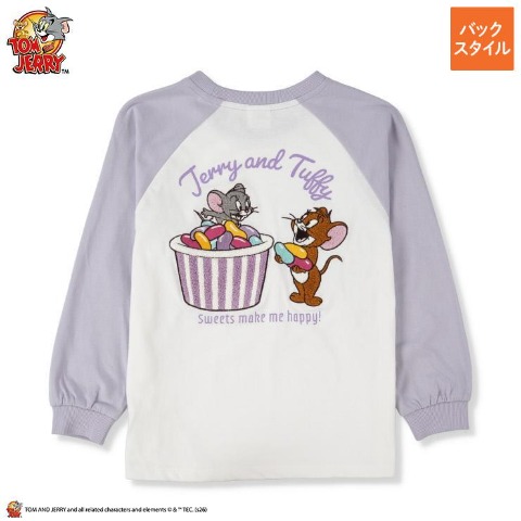 ジュニア　長袖Ｔシャツ（130～150cm・TOM and JERRY）