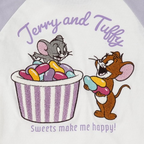 ジュニア　長袖Ｔシャツ（130～150cm・TOM and JERRY）