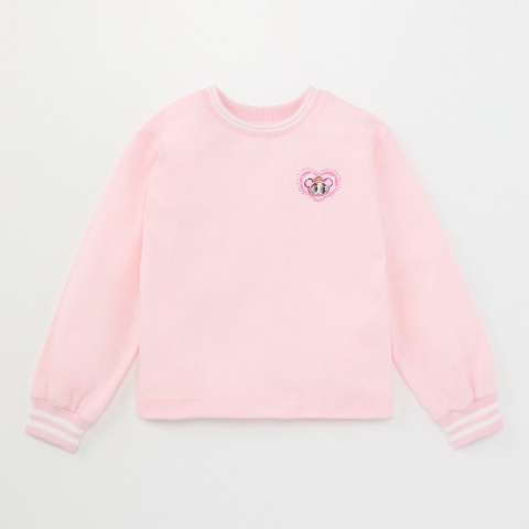 ジュニア　長袖Tシャツ（130cm・エンジェルブルーキッズ）