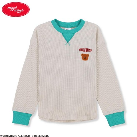 ジュニア　長袖Tシャツ（130cm・wiggle wiggle）