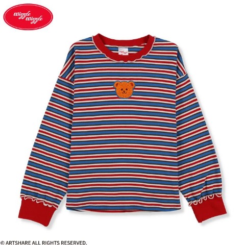 ジュニア　長袖Ｔシャツ（130cm・wiggle wiggle）