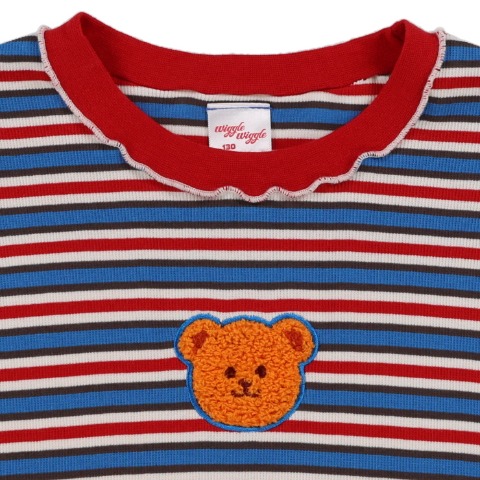 ジュニア　長袖Ｔシャツ（130cm・wiggle wiggle）