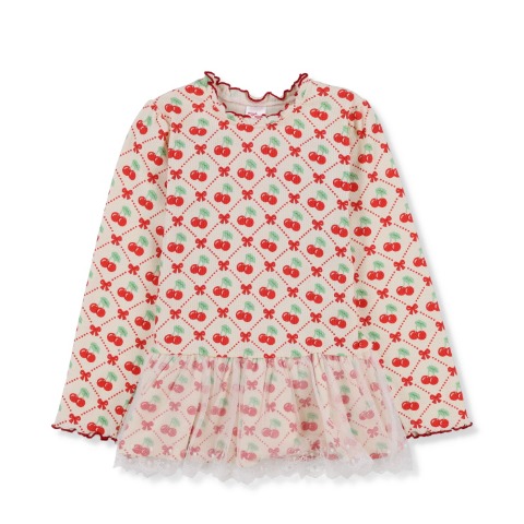 ジュニア　長袖Tシャツ（130cm・wiggle wiggle）