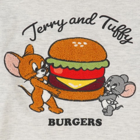 ジュニア　長袖Ｔシャツ（130～150cm・TOM and JERRY）