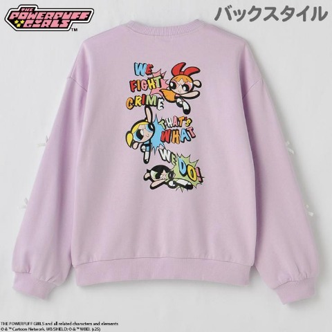 ジュニア　トレーナー（130・140cm・パワーパフガールズ）
