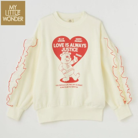 ジュニア　長袖トレーナー（130・140cm・MY LITTLE WONDER）