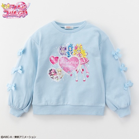 ジュニア　プルオーバー（130cm・キミとアイドルプリキュア♪）