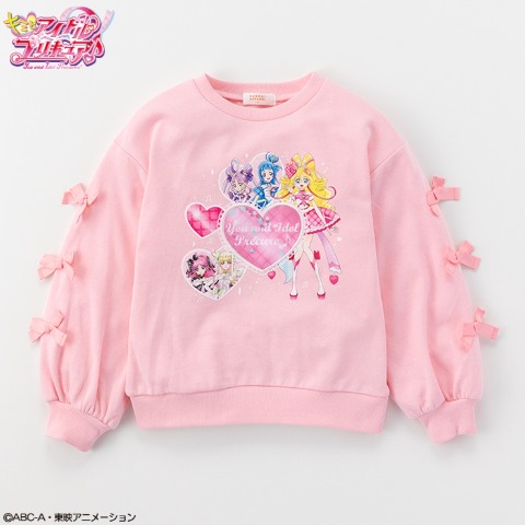 ジュニア　プルオーバー（130cm・キミとアイドルプリキュア♪）
