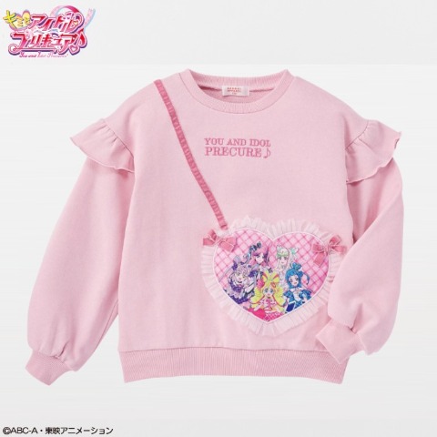 ジュニア　プルオーバー（130cm・キミとアイドルプリキュア♪）