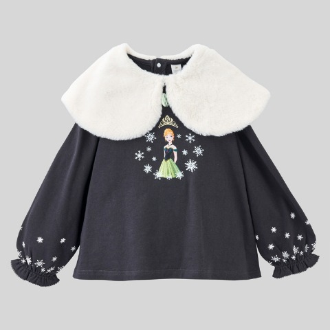 ジュニア　長袖トレーナー（130cm・Cottoli/Disney）