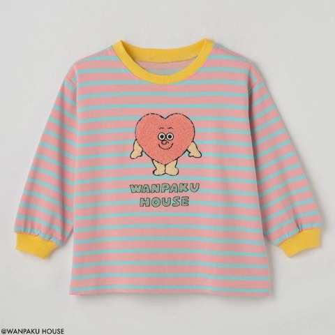 ジュニア　長袖プルオーバー（130cm・WANPAKU HOUSE）