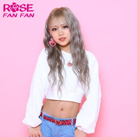 ジュニア　プルオーバー（130～160cm・ROSE FAN FAN）
