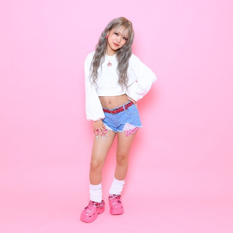 ジュニア　プルオーバー（130～160cm・ROSE FAN FAN）