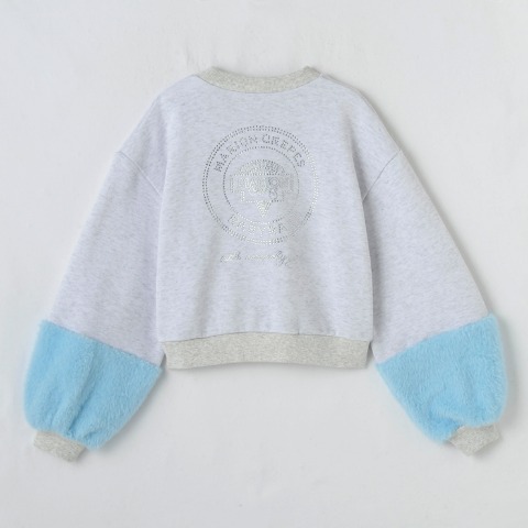 ジュニア　長袖プルオーバー（130～150cm・マリオンクレープ）