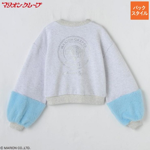 ジュニア　長袖プルオーバー（130～150cm・マリオンクレープ）