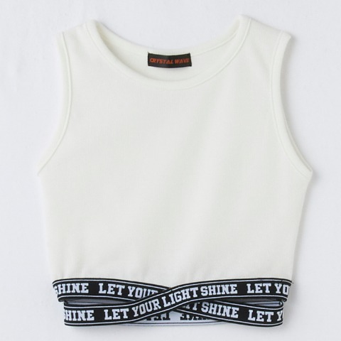 ジュニア　プルオーバー+タンクトップ（130～150cm・CRYSTAL WAVE）