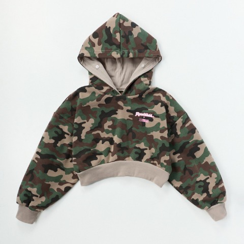 ジュニア　長袖プルパーカ(130-160㎝・モンチッチ×KOGYARU)