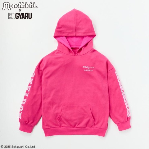 ジュニア　長袖プルパーカ(130-160㎝・モンチッチ×KOGYARU)