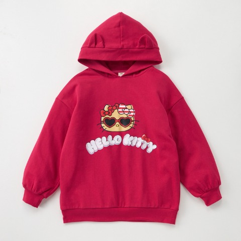 ジュニア　パーカ（130～160cm・ROSE FAN FAN）