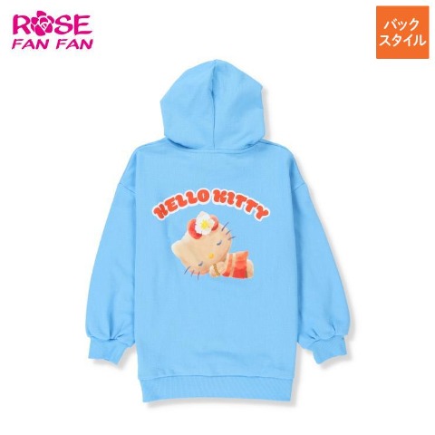 ジュニア　パーカ（130～160cm・ROSE FAN FAN）