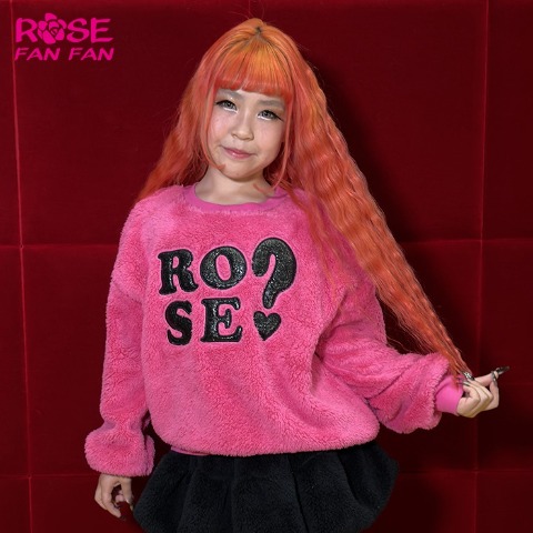 ジュニア　プルオーバー（130～150cm・ROSE FAN FAN）