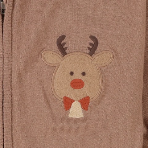 ジュニア　長袖ニットパーカー（130cm・tete a tete）