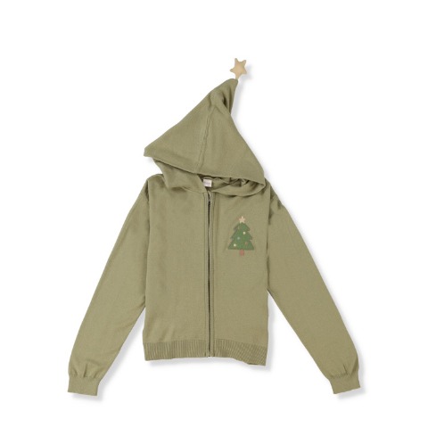 ジュニア　長袖ニットパーカー（130cm・tete a tete）