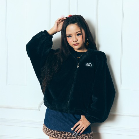 ジュニア　フード付きパーカー(130～150cm・LOVEBOAT）