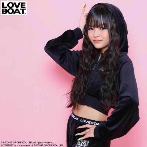 ジュニア　ZIPパーカ（130～160cm・LOVEBOAT）