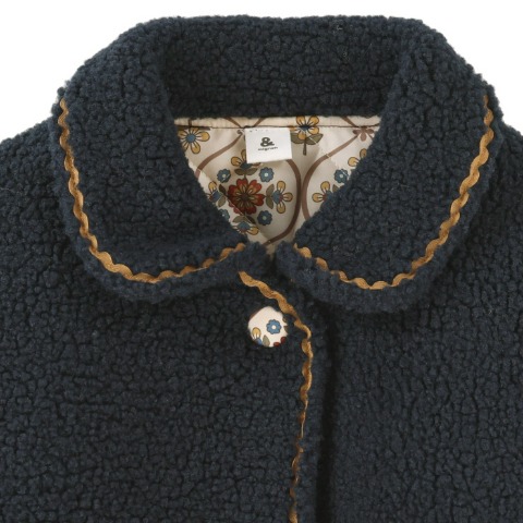 ジュニア　長袖ジャケット（130cm・&mignon）