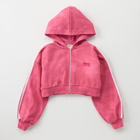 ジュニア　パーカ（130～160cm・ROSE FAN FAN）