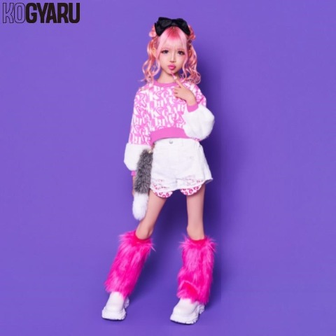 ジュニア　レッグウォーマー付きショートパンツ（130～160cm・KOGYARU）