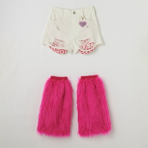 ジュニア　レッグウォーマー付きショートパンツ（130～160cm・KOGYARU）