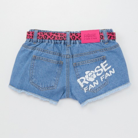 ジュニア　ショートパンツ（130～160cm・ROSE FAN FAN）
