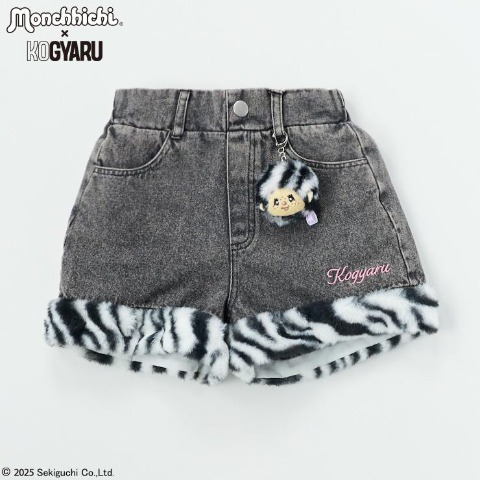 ジュニア　ショートパンツ(130-160㎝・モンチッチ×KOGYARU)