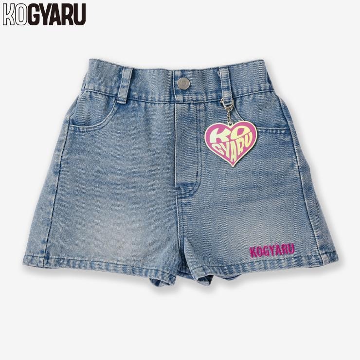 2.05 【ブルーナボイン】古着 ショートパンツ デニム個性派 カラフル コラボ ジュニア ショートパンツ（130～150cm・KOGYARU） | バースデイ