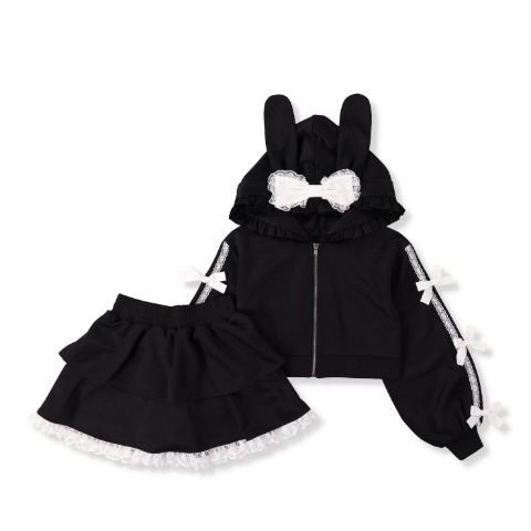 ジュニア　長袖ブルゾン+スカートパンツ（130～150cm・Switchme）