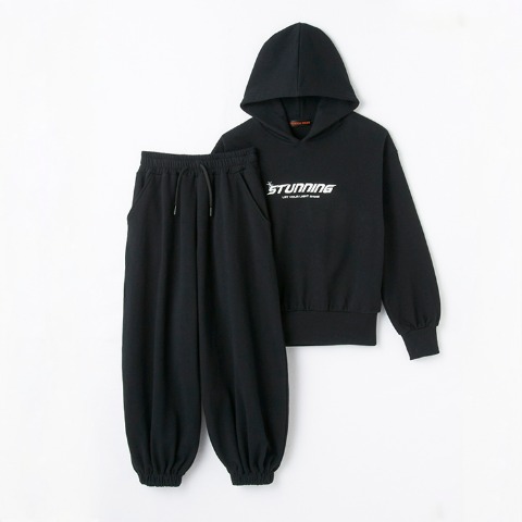 ジュニア　プルオーバー+ロングパンツ（130～150cm・CRYSTAL WAVE）