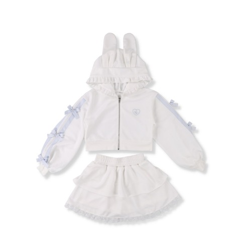 ジュニア　長袖ブルゾン+スカートパンツ（130～150cm・Switch me）