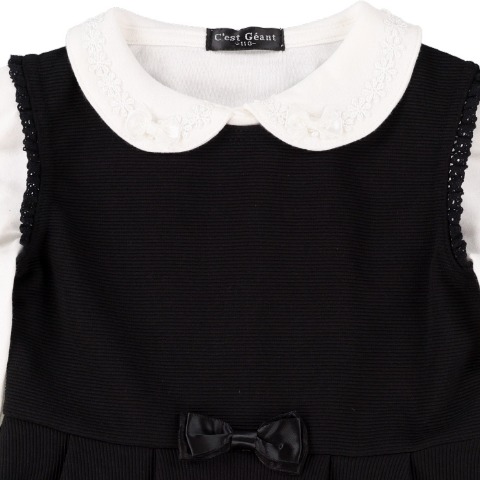 キッズ　ブラウス+ジャンスカ（100～130cm）